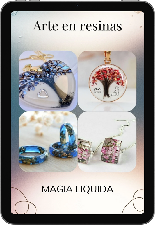 Arte en resina magia liquida